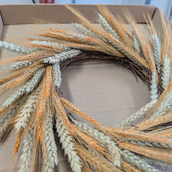 Natural Harvest Hand made wreath