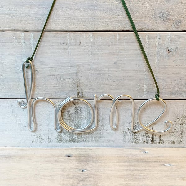 Wire Word Home Hanging Decoration