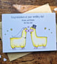 Personalised wedding card in multiple colours, Customised bride and groom card - Image 6
