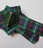 Rose Tartan Ruffle Rosette Mini Brooch Pin   - Image 6