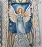 Ephemera - Tag Flip Booklet - Blue Angel by Carolee Crafts PB8 - 0016 - Image 7