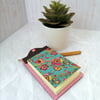 Magnetic Memo Pad - Turquoise Floral