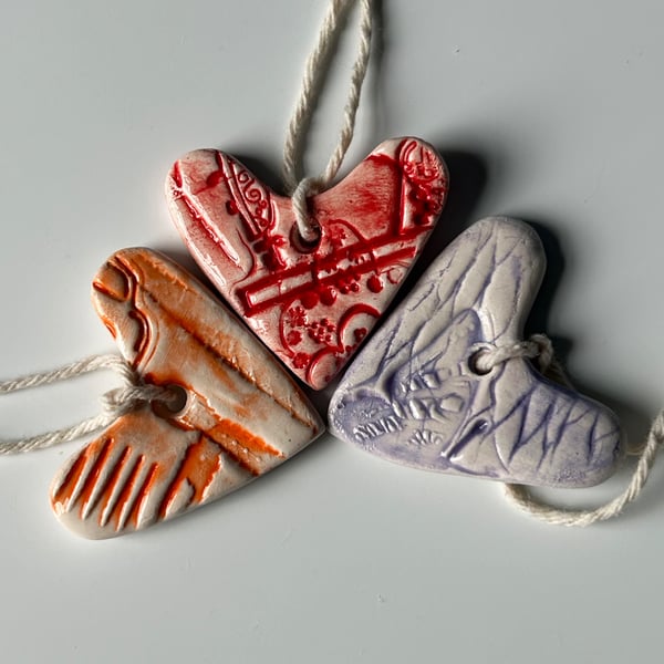 Set of Ceramic Gift Tag: Little Keepsakes, Love Tokens