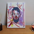 Thom – Original Thom Yorke Radiohead Inspired Pop Art Painting