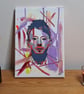Thom – Original Thom Yorke Radiohead Inspired Pop Art Painting