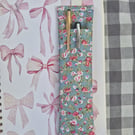 Hand sewn bookmark