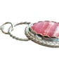 Necklace Silver Rhodochrosite Jewellery Gift Pink Oval Recycled Sterling 925 - Image 5