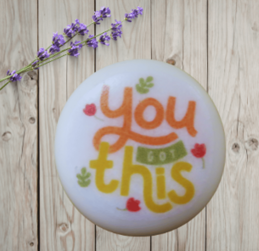 You Got This Positive Affirmation Pocket Hug Worry Stone