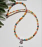 Dainty Designer Fire Agate Necklace  - Image 7