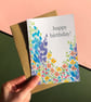 Happy Birthday Wildflower Card - Image 3