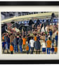 Denver. Framed & Unframed Fine Art Print, American Football, Stadium Gift