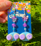 Clay Earrings - The Commoners - Pair 1 - Image 2