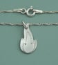 Classic Sterling Silver Flame Pendant — Renewal & Transformation Jewellery