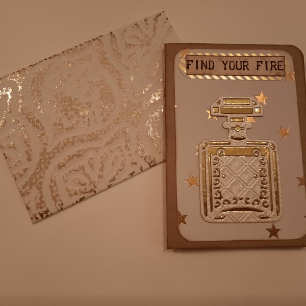 Beautiful Wee Card 'Find your Fire'