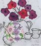 Original art collage entitled "Anyone for Tea" - Image 1