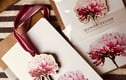 Wooden Ornament and Card GIFT SET