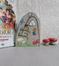 Fairy Door, hand painted onto wood, whimsical and magical for the home - Image 1
