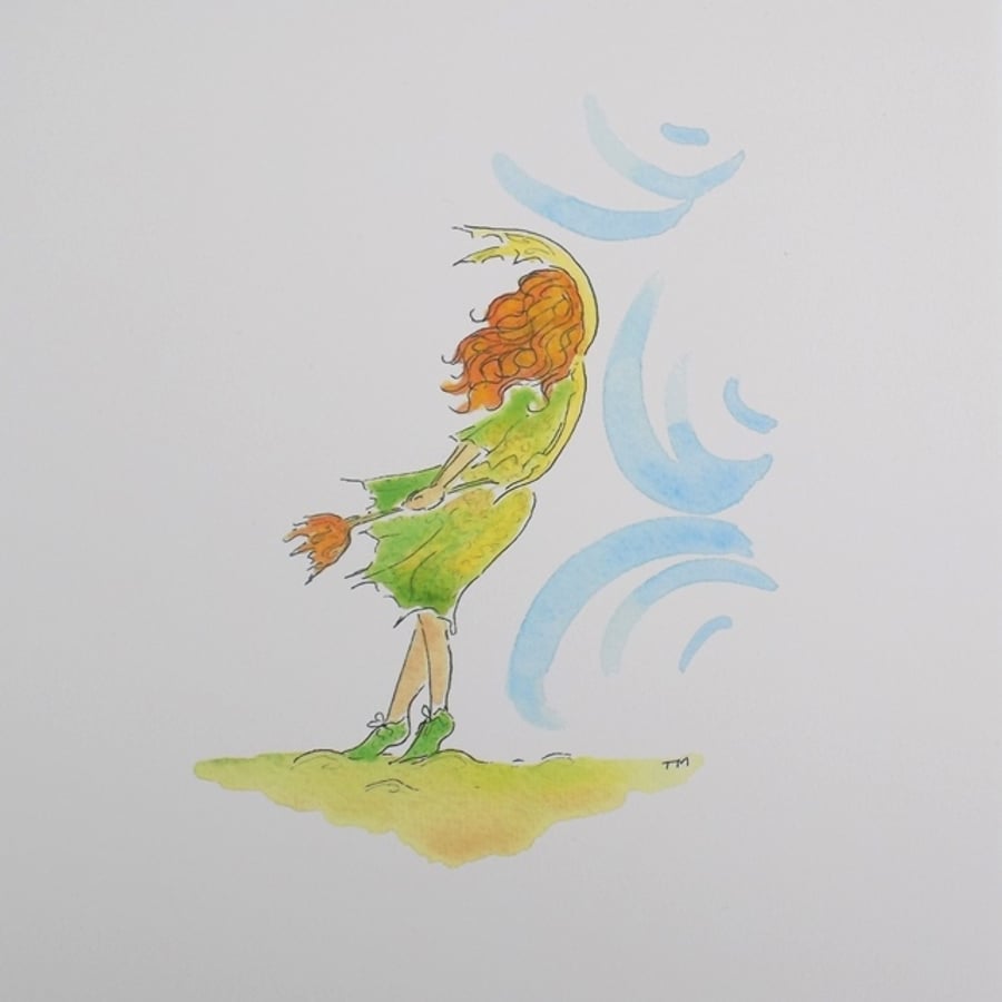 A4 print - 'Fairy Breeze'