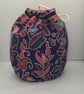 Drawstring toiletries bag