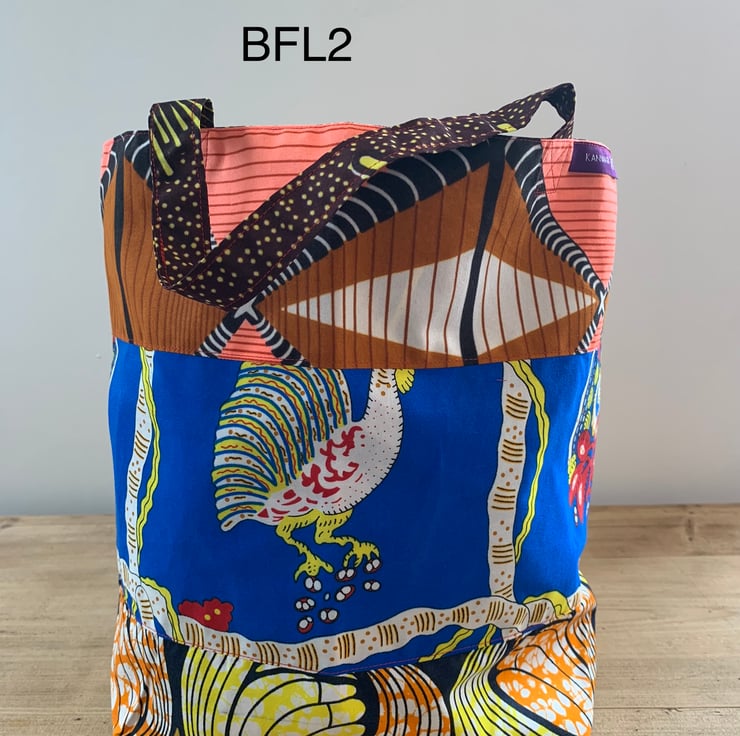 Bag for Life made from African Chitenge Fabric