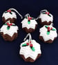 Christmas Pudding Hanging Decoration - Image 4
