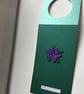 Christmas. 4 gift tags. Christmas poinsettia gift tags. CC593.  - Image 3