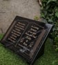  Memorial Grave Marker Grave Stone Slanted Granite Cemetery Headstone  - Image 2