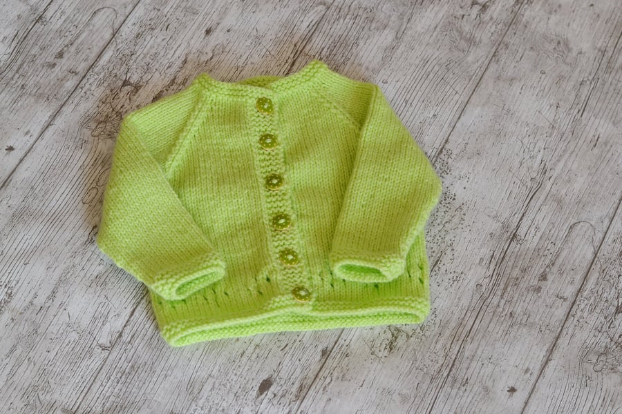 3-6  Months Baby Girls Knitted Cardigan