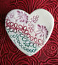 wildflower ceramic brooch - Image 1