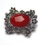 Connector with red cabochon - Image 2