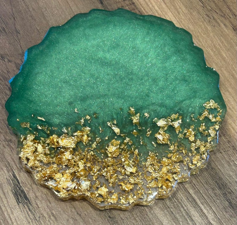 Beautiful hand made resin coasters