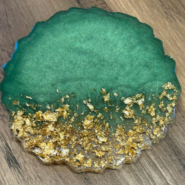 Beautiful hand made resin coasters