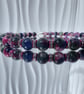 Chunky Beaded Necklace Colourful Jewellery Jade Bead Necklace Handmade UK - Image 5