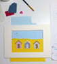 Beach Huts Collage Picture - 7x5 Mounted - Image 5