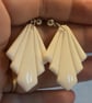 Fan Shaped Art Deco Earrings - Image 8