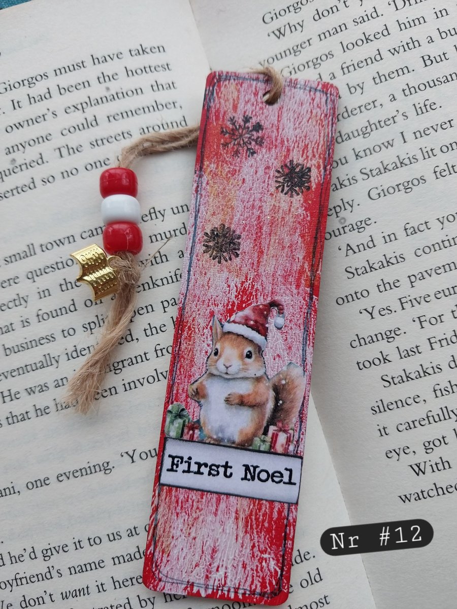 First Noel Christmas Bookmark 