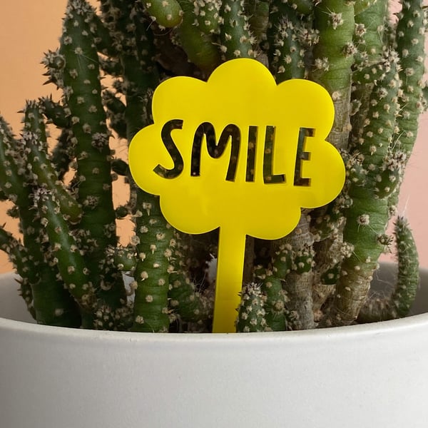 Inspirational plant stake, unique gifts for her houseplant, gardeners gift