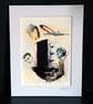 Mixed Media Collage, Archival Print of Original Art Work