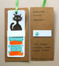 Handprinted Cat Bookmark - Image 3