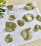 Beech sew on leaves in silk satin - Image 2