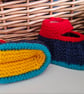Hand Knitted Gender Neutral Baby Shoes Newborn - Image 3