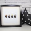 THE LOST BOYS - Framed custom minifigures