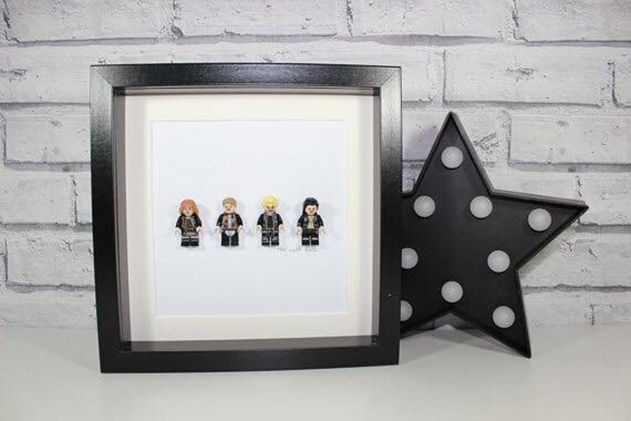 THE LOST BOYS - Framed custom minifigures