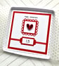 Anniversary card - personalised with ANY number - boxed option - Image 7