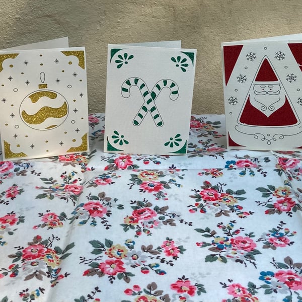 Christmas card set - minimal 