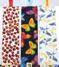 Nature & Wildlife Fabric Bookmarks – 18 Handmade Designs