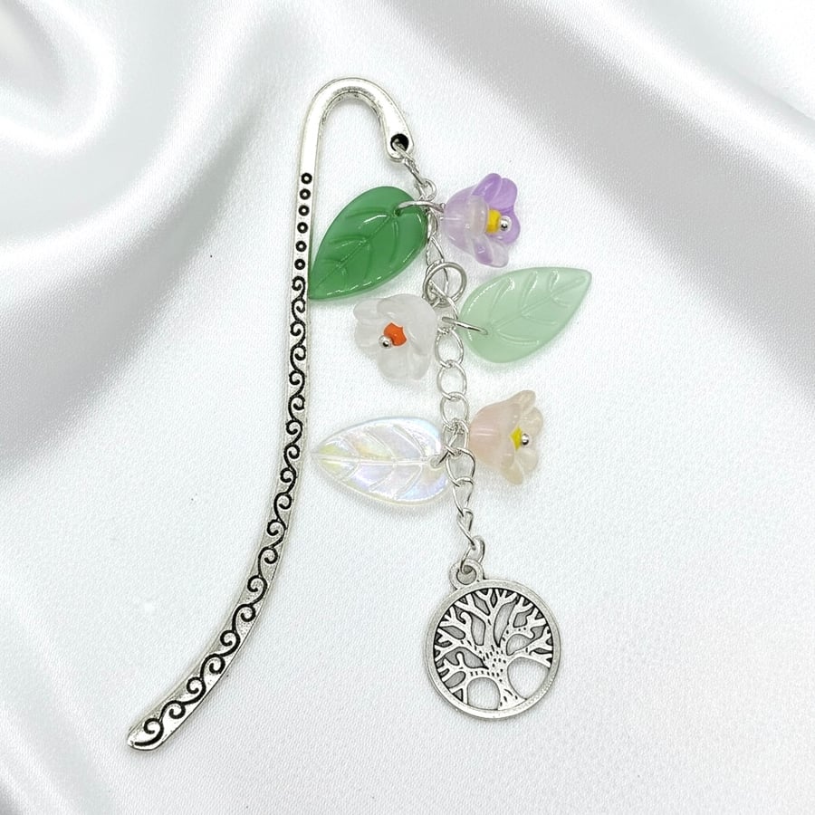 Bookmark with Tree of Life Charm