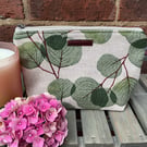 Green Leaf Zip Pouch