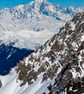 Mont Blanc Meribel French Alps France Photograph Print - Image 1
