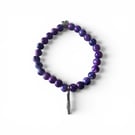 A stunning handmade bracelet .